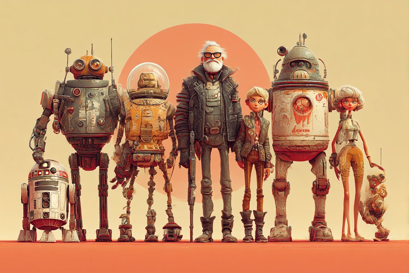 Sci_Fi_Characters_Building_Memorable_Personas_retro_poster_-__4ece5ee7-b069-4bde-b6c0-d12c3e24cd86_1