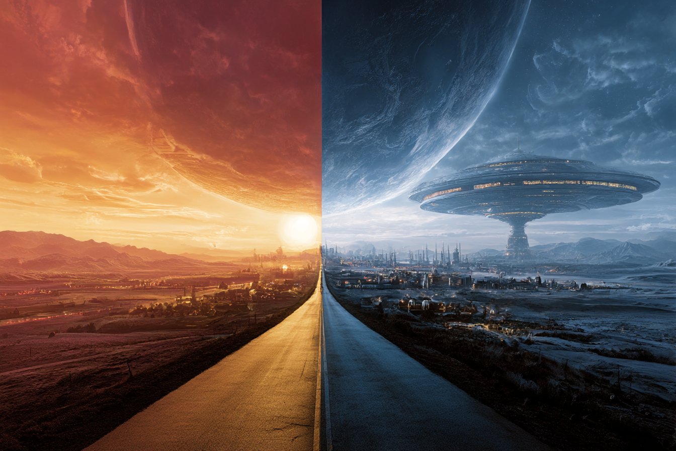 Science_Science_Fiction_When_the_Two_Worlds_Merge_retro_poste_b7002a23-1b6b-4219-a52c-884aa36d9565_2